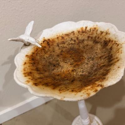 Metal Bird Bath