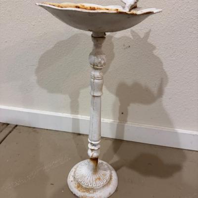 Metal Bird Bath
