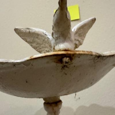 Metal Bird Bath