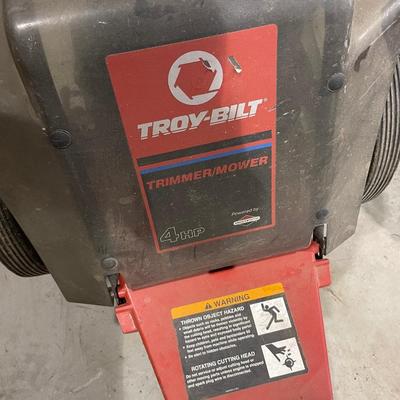 Lot 375 Troy-bilt trimmer/mower (not tested)