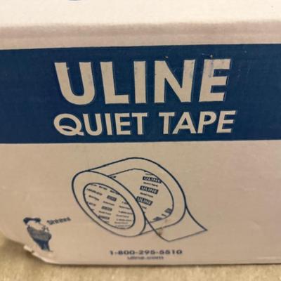 4 Sealed Boxes of Uline Quiet Tape