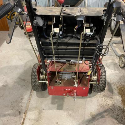 Lot 379 Worldlawn commercial/residential mower - 33 inch (with manual) not tested