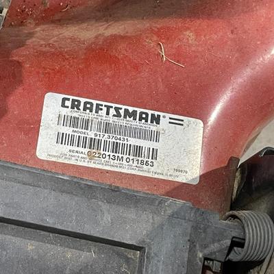 Lot 380 Craftsman mower - 6.75HP
