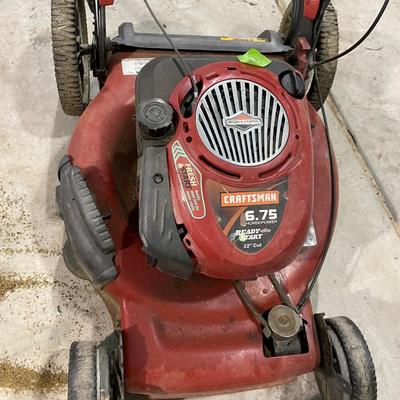 Lot 380 Craftsman mower - 6.75HP