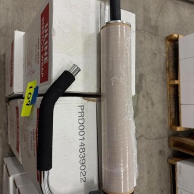 4 New Boxes of Stretch Wrap and Roller