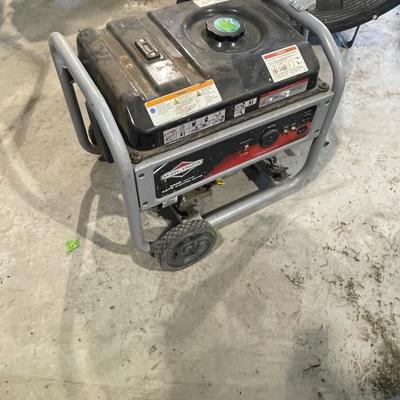 Lot 381 Briggs and Stratton portable generator