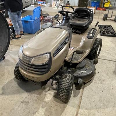 Lot 382 Craftsman DLS 3500 riding lawn mower (not tested)