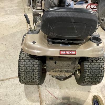 Lot 382 Craftsman DLS 3500 riding lawn mower (not tested)