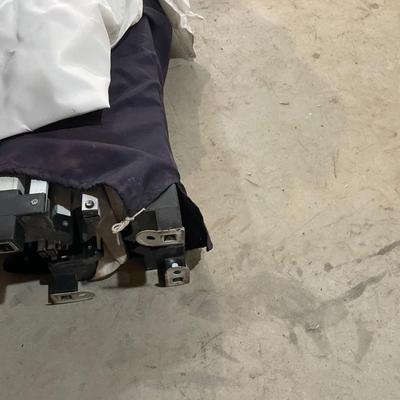 Lot 385 10x10 canopy tent with cloth walls