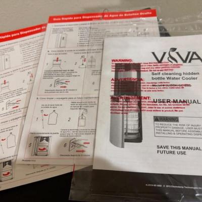 Viva Water Dispenser and 2 jugs