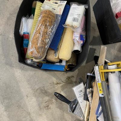 Lot 394 paint and wallpaper supplies