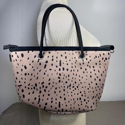 New Neoprene Handbag with Wristlet
