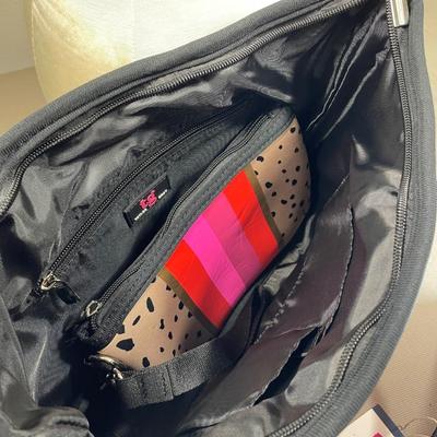 New Neoprene Handbag with Wristlet