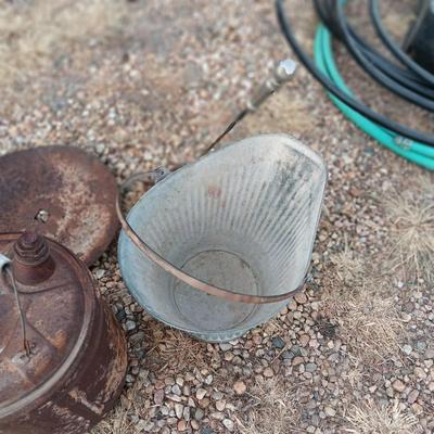 COAL BUCKET AND REPURPOSING ITEMS