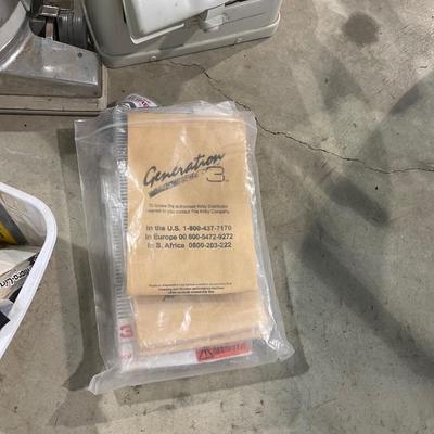 Lot 403 Kirby vacuum and accessories (not tested)