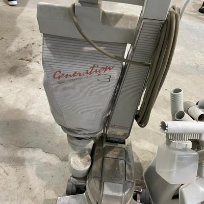 Lot 403 Kirby vacuum and accessories (not tested)