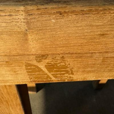 Butcher's Block Table