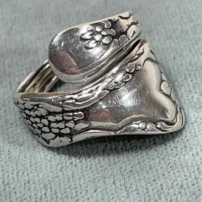 Sterling Silver Spoon Ring 6