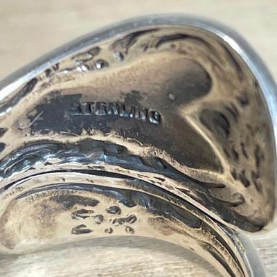 Sterling Silver Spoon Ring 6