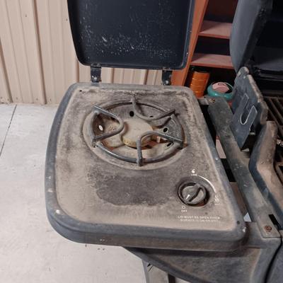 BBQ GRILLWARE PROPANE GRILL WITH SIDE BURNER