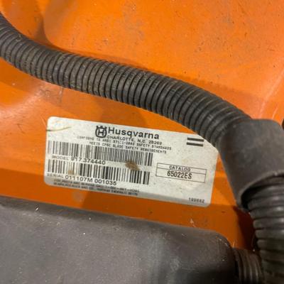 Lot 406 Husqvarna push mower (not tested)