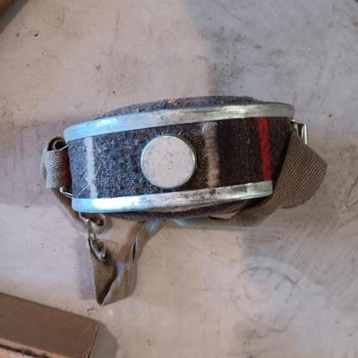 2 QUART CANTEEN W/BOX AND A HATCHET