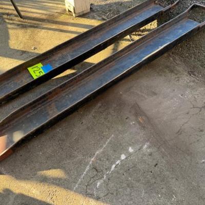Fork extenders for Forklift