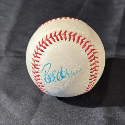 Signed Baseball by MLB Player Dale Murphy