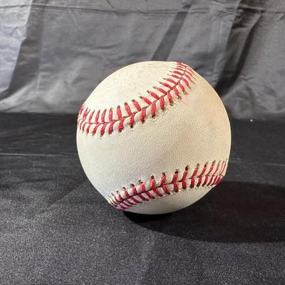Signed Baseball by MLB Player Dale Murphy