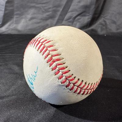 Signed Baseball by MLB Player Dale Murphy