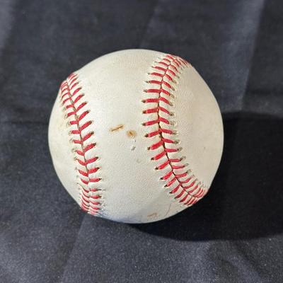 Signed Baseball by MLB Player Dale Murphy