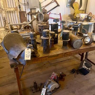 Vintage Barn Horns, etc.