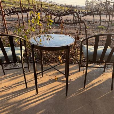Round Bistro Table and 2 Chairs
