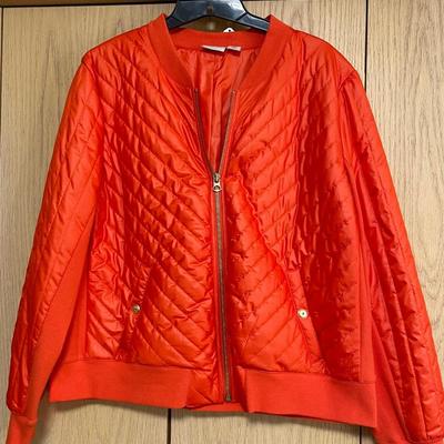 Chicos Zenergy Quilted Bommer Jacket 2
