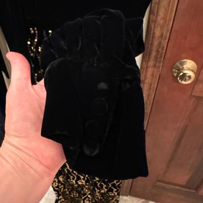 Two Black Sequined Formal Dresses