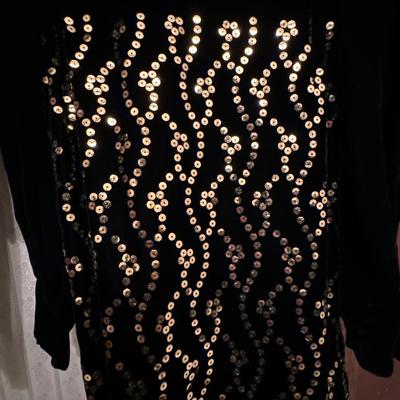 Two Black Sequined Formal Dresses