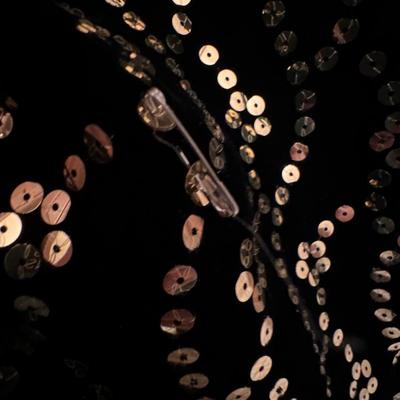 Two Black Sequined Formal Dresses