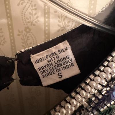 Two Black Sequined Formal Dresses