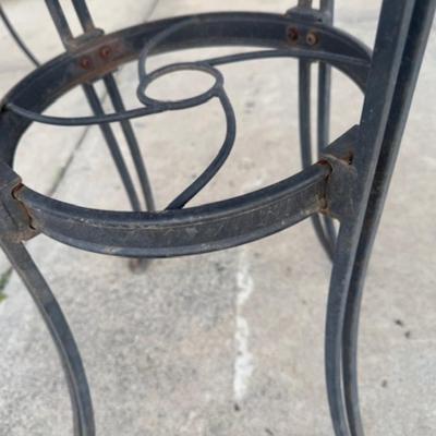 Square Outdoor Table and 3 Chairs