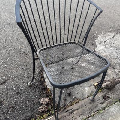 Square Outdoor Table and 3 Chairs