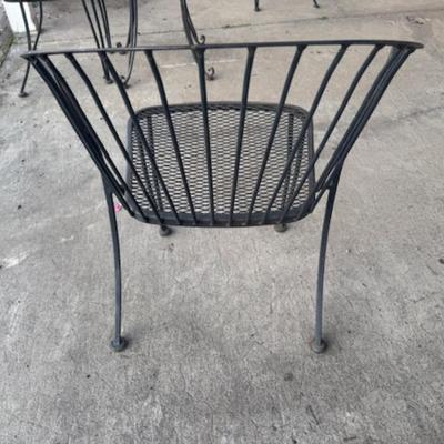 Square Outdoor Table and 3 Chairs
