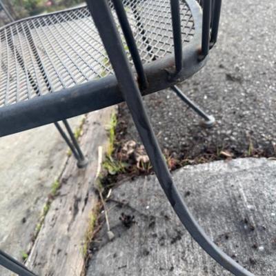 Square Outdoor Table and 3 Chairs