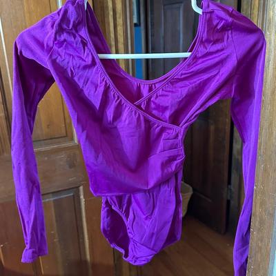 Vintage Girls Leotards, Ballet Shoes & Baton