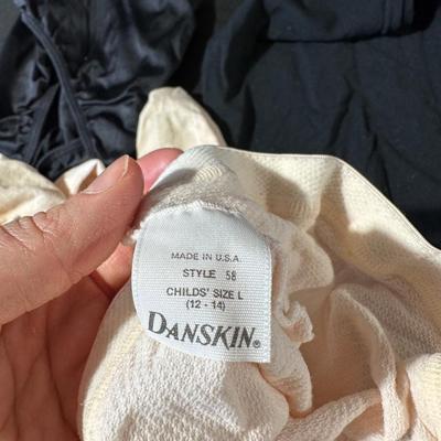 Vintage Girls Leotards, Ballet Shoes & Baton