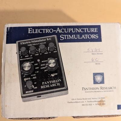 Pantheon Research 6-C Electro=Stimulator With Test Leads