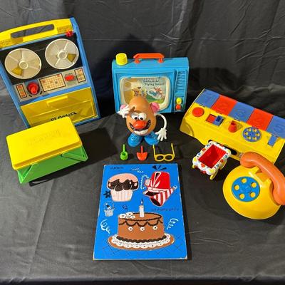 Lot of Vintage Toys including Mr. Potato Head!