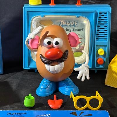Lot of Vintage Toys including Mr. Potato Head!