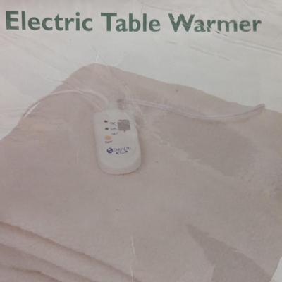 Electric Table Warmer Heating Pad & Table Paper & Linens