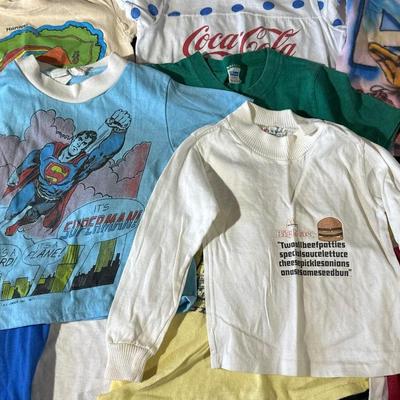 Lot of Vintage Children’s Graphic Tees