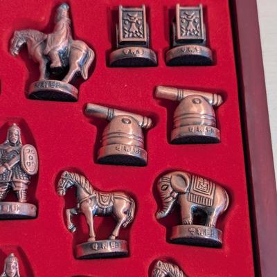 Stereoscopic Chinese Chess Double Hero Chinese Chess Set Approx 1" to 2" Pieces